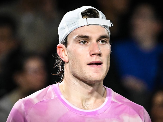 Jack Draper pictured at the Paris Masters on October 30, 2024 Jack Draper pictured at the Paris Masters on October 30, 2024