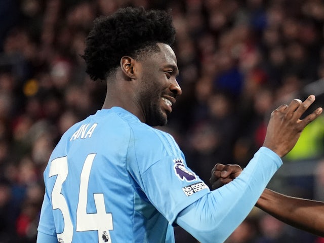 Nottingham Forest's Ola Aina reacts on December 21, 2024 Nottingham Forest's Ola Aina reacts on December 21, 2024