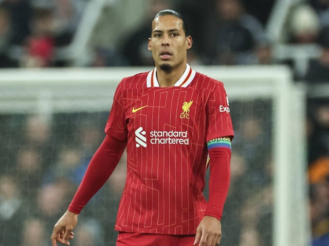 Liverpool's Virgil van Dijk in action on December 4, 2024