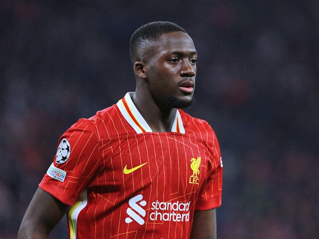 Liverpool's Ibrahima Konate pictured on October 23, 2024