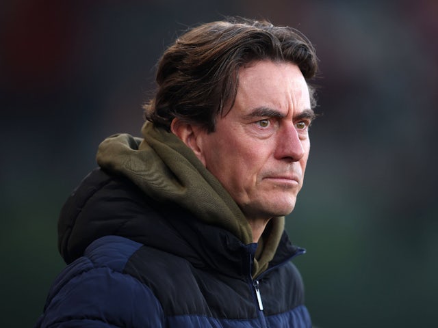 Brentford manager Thomas Frank pictured on March 15, 2025