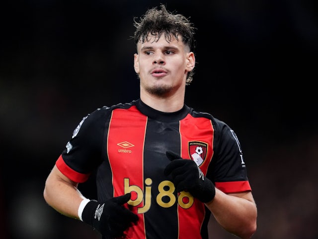 Bournemouth defender Milos Kerkez on December 5, 2024 Bournemouth defender Milos Kerkez on December 5, 2024
