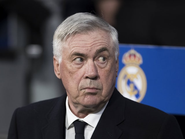 Real Madrid head coach Carlo Ancelotti on March 12, 2025 Real Madrid head coach Carlo Ancelotti on March 12, 2025