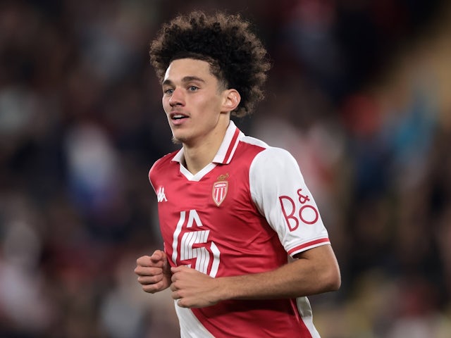 Monaco midfielder Maghnes Akliouche pictured on November 27, 2024 Monaco midfielder Maghnes Akliouche pictured on November 27, 2024