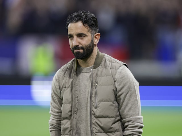 Manchester United head coach Ruben Amorim on April 10, 2025 Manchester United head coach Ruben Amorim on April 10, 2025