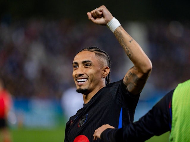 Raphinha of Barcelona during his side's La Liga match against Leganes, on April 12, 2025 Raphinha of Barcelona during his side's La Liga match against Leganes, on April 12, 2025