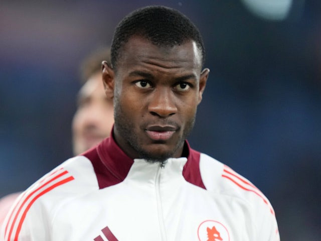 Roma's Evan Ndicka pictured on February 24, 2025 Roma's Evan Ndicka pictured on February 24, 2025