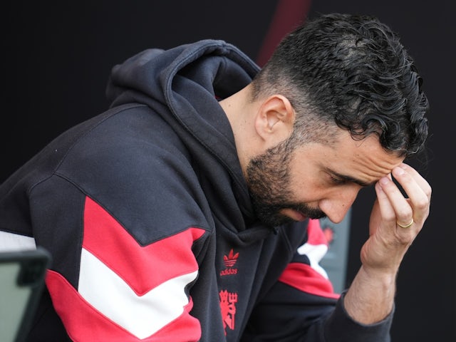 Manchester United head coach Ruben Amorim on April 27, 2025 Manchester United head coach Ruben Amorim on April 27, 2025