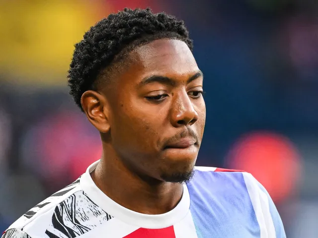 Arsenal's Myles Lewis-Skelly pictured on May 7, 2025